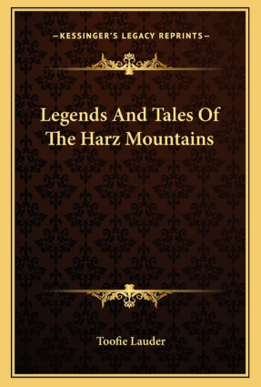 Legends And Tales Of The Harz Mountains pdf download